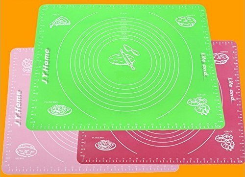 Life andExtra Large26x17 Massive Pastry Fondant Silicone Work Rolling Baking Mat with Measurements