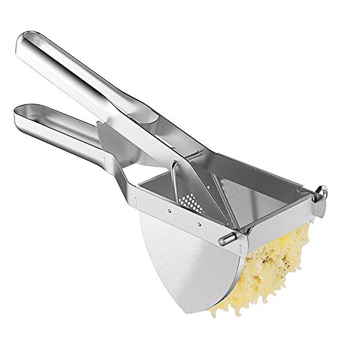 MyLifeUNIT Heavy Duty Commercial Potato Ricer Stainless Steel Business Potato Ricer and Masher