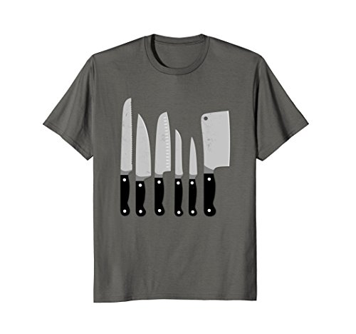 Knife kit kitchen tools gadget tee shirt