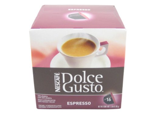 Dolce Gusto Espresso Coffee Capsules For The Dolce Gusto Machine By Nescafe