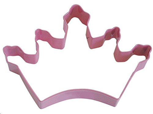 Crown Princess Cookie Cutter 5 Pink Tiara Queen Fondant Party Decorate Baking