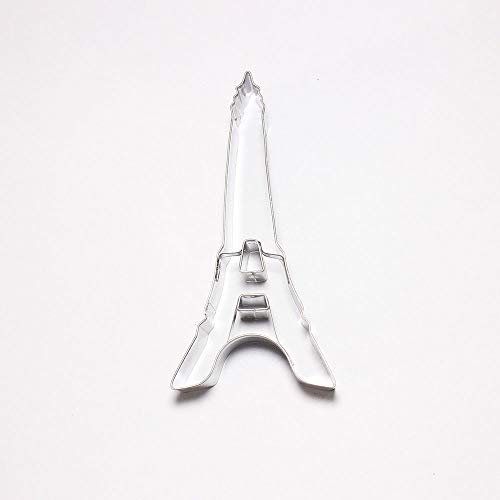 10 Pieces Metal Biscuit Cookie Cutter Pastry Fondant Gingerbread Cake Mold L4UN4 Eiffel Tower