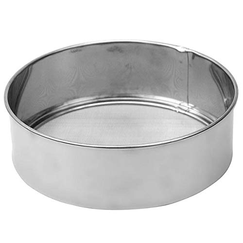 BIRD WORKS 15cm Ultra-Fine Stainless Steel Sifter Flour Thickening Powder Sieve Rice Sieve Kitchen Tools Baking Tool Wholesale XN376 as picture