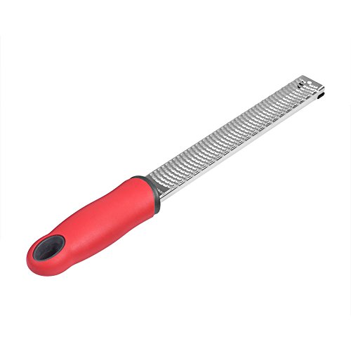 Cheese Grater Lemon Zester Ginger Graters Kitchen Grater and Zester Tooth-Red