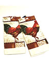 Rooster Home Collection Heavier Weight Kitchen Towel Set