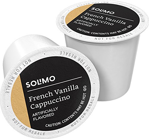 Solimo Cappuccino Single Serve Cups French Vanilla 24ct