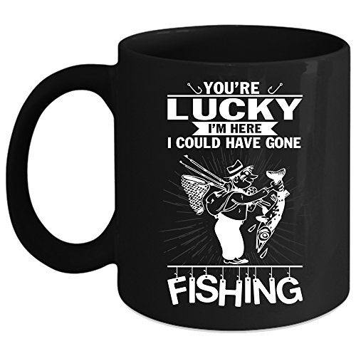 I Could Have Gone Fishing Coffee Mug Outdoor Coffee Cup Coffee Mug Black