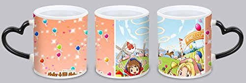 New Style Harvest Moon Animal Parade Customized Design Black Mug Coffee Mug Creative Milk Mug Personalized Tea Cup