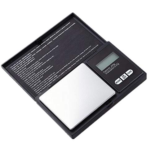 Fiudx Digital Scales200g 001g LCD Digital Pocket Scale Jewelry Gold Gram Balance Weight Scale