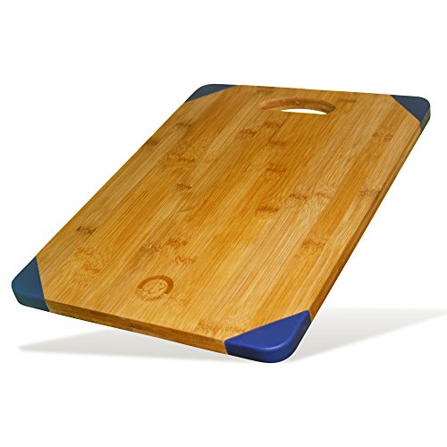 Leading Gourmet Non-slip Bamboo Wood Cutting Board - Organic Eco-friendly Kitchen Chopping Tray And Cheese Plate