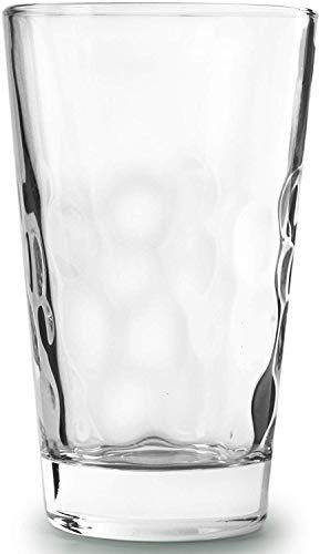 Circleware 45050 Coronado Heavy Base Highball Drinking Glasses Home Kitchen Tumbler Entertainment for Water Juice Milk Beer Whiskey Vodka Farmhouse Decor 138 oz Coronado - 8 pc