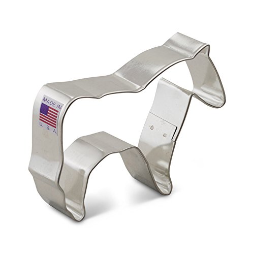 Ann Clark Horse Cookie Cutter - 375 Inches - Tin Plated Steel