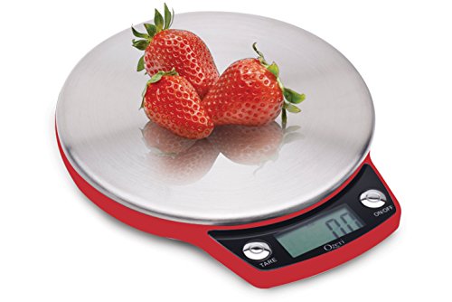 Ozeri ZK011 Precision Pro StainlessSteel Digital Kitchen Scale with Oversized Weighing Platform