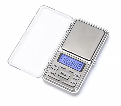 WOWOHE Digital Pocket Scales Gram Food Scale Capacity 500g Kitchen Portable Scale Small Mini Cooking Scale Lab Scale