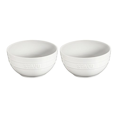 STAUB Ceramics Universal Bowl Set 65inch White